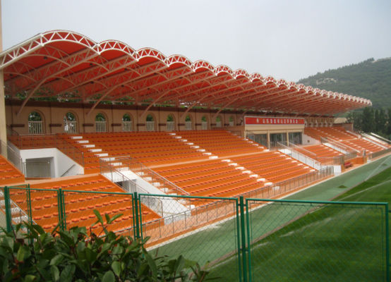 quality  Q355B / Q235B  Customized Steel Space Frame Structure Building Sport Stand factory