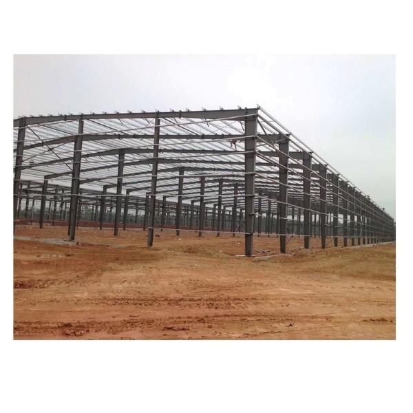 Stable Large Span Steel Structure Warehouse Bending High Strength ISO 9001