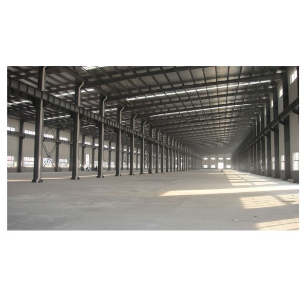 Stable Large Span Steel Structure Warehouse Bending High Strength ISO 9001