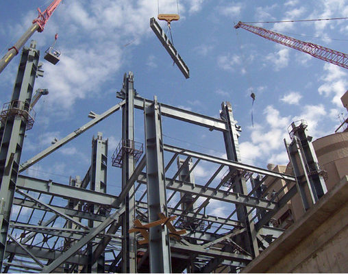 Q355B Platform Steel Structure Customized Galvanized Steel Platform ISO9001