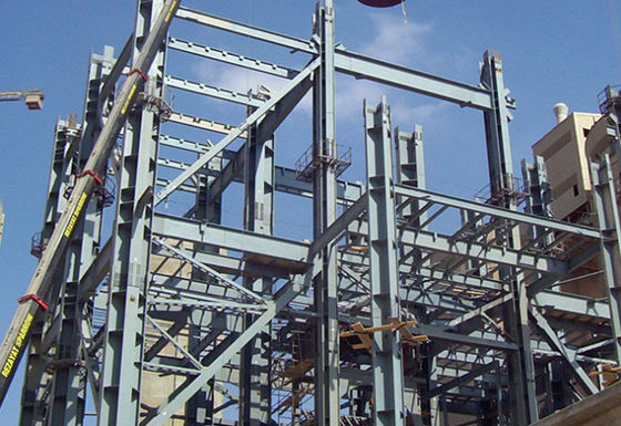 Q355B Platform Steel Structure Customized Galvanized Steel Platform ISO9001
