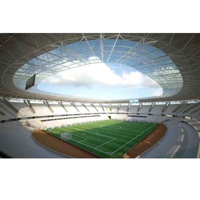 Large Span Steel Structure Stadium Reliable Prefab Space Frame Construction