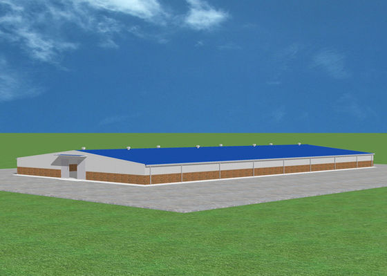 Light Steel Structure Prefabricated Construction Building for Warehouse