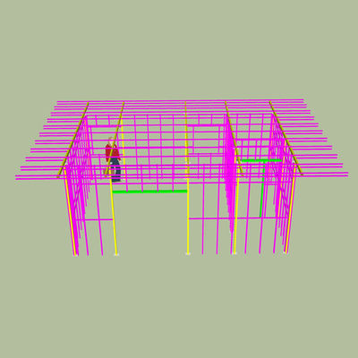 Q355 Lightweight Steel Structure Apartment Building Prefab ISO9001