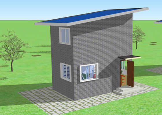 Prefab Steel Structure Villa Duplex Lightweight Steel Frame House Galvanized