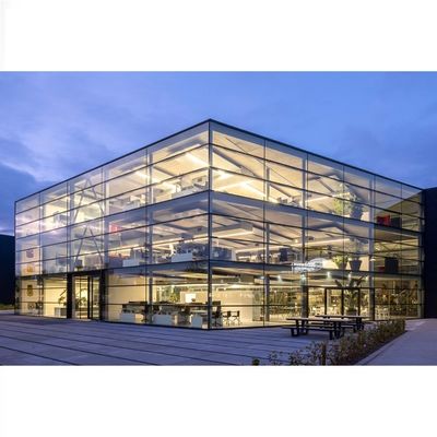 Windproof Steel Structure Shopping Mall Stability Prefab Professional