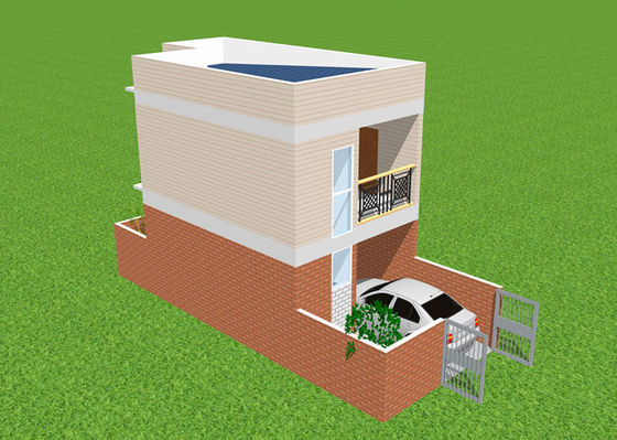Galvanised Prefab Lightweight Steel House Duplex Villa Apartment