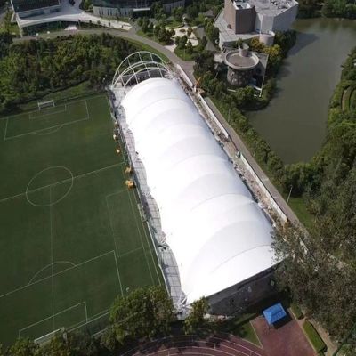 Recyclable Steel Structure Stadium Anti Rust Prefab Metal Building Gym