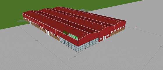 Customized Light Steel Structure Construction Warehouse Workshop