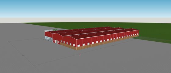 Customized Light Steel Structure Construction Warehouse Workshop