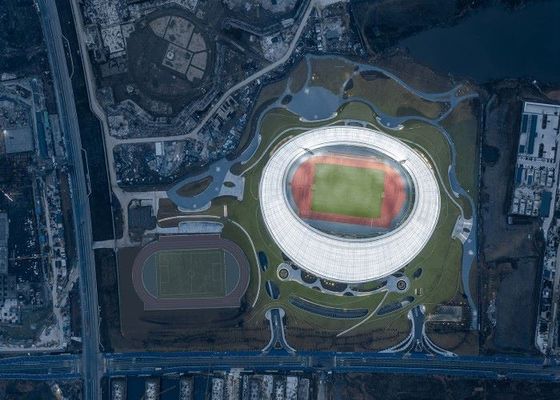 Q235B / Q355B Steel Structure Stadium Construction Prefab Structural Steel