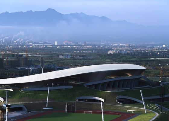 Customized Steel Structure Stadium Q355 Prefab Metal Buildings Gymnasium