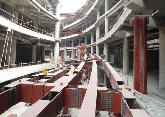 Fireproof Steel Structure Commercial Steel Frame Building Shopping Mall ISO9001