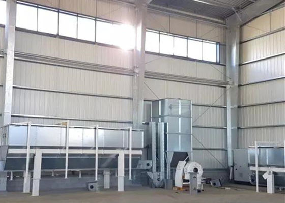Q235 / Q355 Steel Structure Workshop Prefabricated Steel Frame Buildings