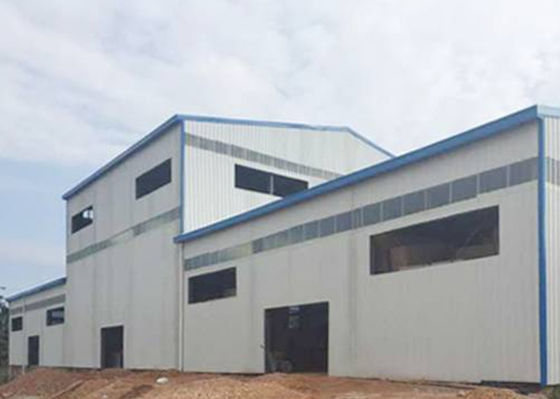 54m*20m Prefabricated Steel Workshop Construction Prefab Steel Frame House GB