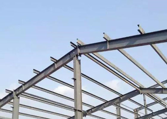 54m*20m Prefabricated Steel Workshop Construction Prefab Steel Frame House GB