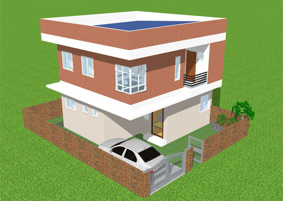 ODM Lightweight Steel Structure Windproof Prefabricated Light Steel Villa House