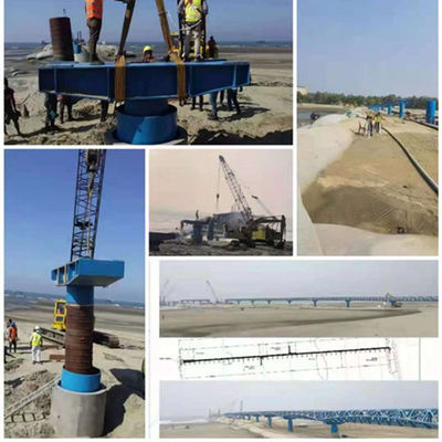Galvanised Steel Structure Bridge Windproof Steel Truss Pedestrian Bridge
