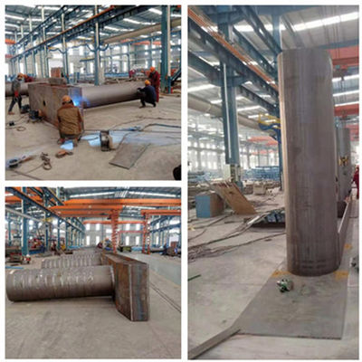 Galvanised Steel Structure Bridge Windproof Steel Truss Pedestrian Bridge