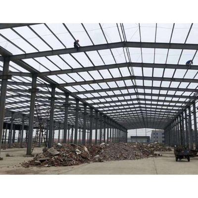 Q355B Steel Structure For Warehouse Workshop Building Storage Fireproof