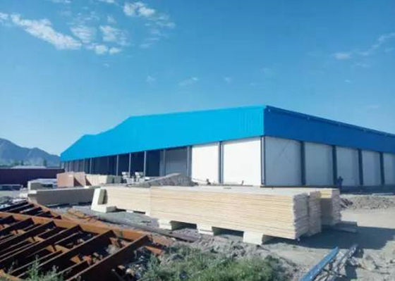 100m*40m Prefab Steel Structure Workshop House Frame Industrial Building