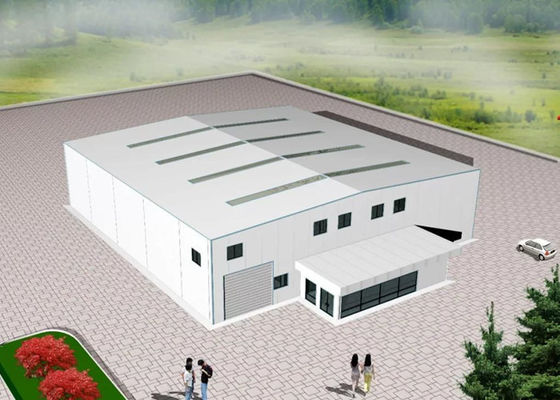 Industry Steel Structure Hangar Frame Prefab Steel Fabrication Workshop