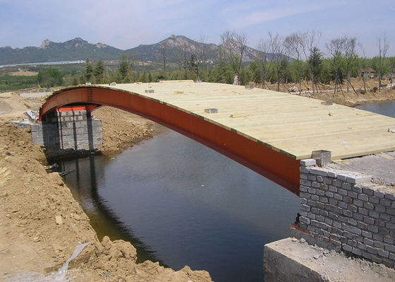 Q355B Steel Structure Bridge Construction Galvanized Prefabricated
