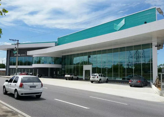 Q355 Steel Frame Commercial Buildings Windproof Steel Structure Exhibition Hall