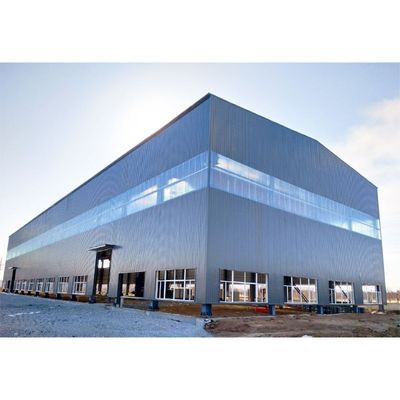 Q235 / Q355 Steel Structure Workshop Prefabricated Steel Frame Buildings