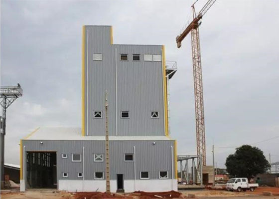 Galvanized Steel Structure Workshop Steel Frame Prefab Industrial GB