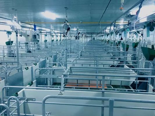 OEM / ODM Steel Structure Pig House Fireproof Prefab Farm Buildings