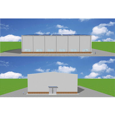 Durable Industrial Steel Structure Workshop Building Bending ISO9001