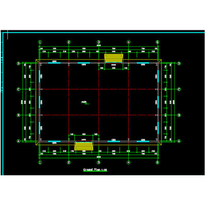 30m*20m Prefab Steel Structure Warehouse Industry Frame Building