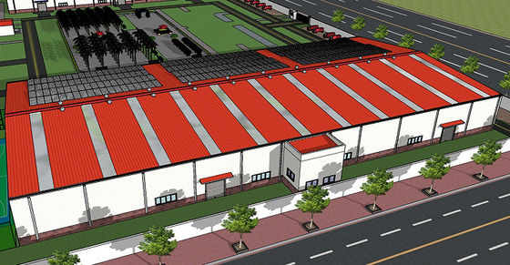 Prefabricated Steel Structure Industrial Building Warehouse for Factory Production