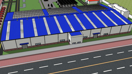 Prefabricated Steel Structure Industrial Building Warehouse for Factory Production