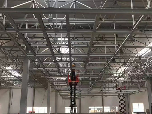 Light Structural Steel Portal Frames Multifunctional Fabrication Steel Structure