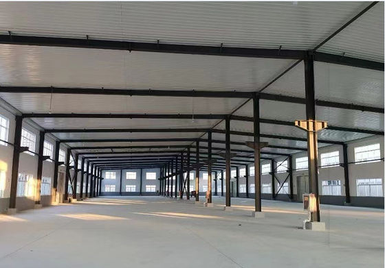 Light Structural Steel Portal Frames Multifunctional Fabrication Steel Structure