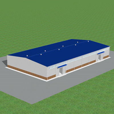 Industrial Prefab Steel Structure Warehouse Frame Construction Building