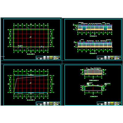 Industrial Prefab Steel Structure Warehouse Frame Construction Building