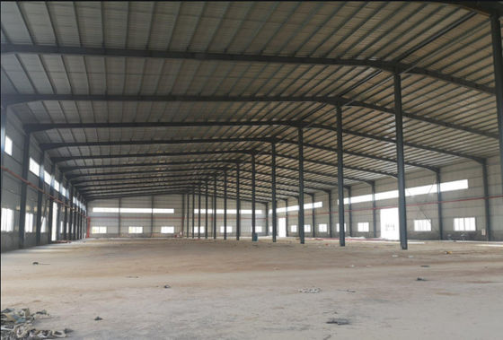 Prefabricated Warehouse Steel Frame Storage Building Portal Q235B