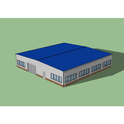 Portal Steel Structure Workshop Quake Proof Steel Frame Buildings Q235