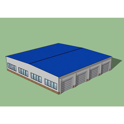 Portal Steel Structure Workshop Quake Proof Steel Frame Buildings Q235
