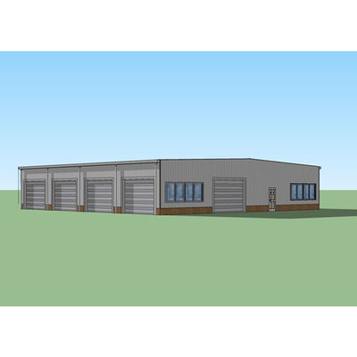 Portal Steel Structure Workshop Quake Proof Steel Frame Buildings Q235