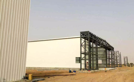 Prefabricated Fabrication Aircraft Hangar Made Of Steel Structure Materials