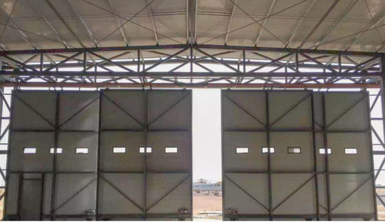 Prefabricated Fabrication Aircraft Hangar Made Of Steel Structure Materials