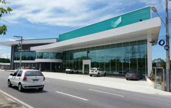 Frame Prefab Commercial Construction Decoiling Steel Structure Car Showroom GB
