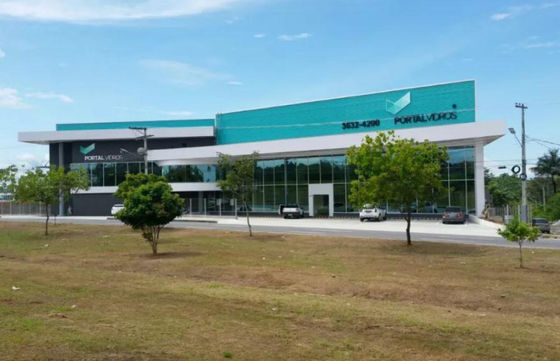 Frame Prefab Commercial Construction Decoiling Steel Structure Car Showroom GB