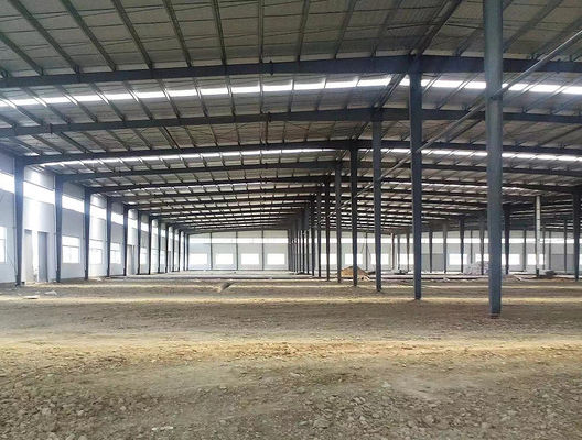 70*50 Portal Frame Steel Warehouse Fabrication Industrial Building