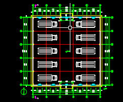 Prefab Steel Structure Building Fab. Garage for 1000sqm Truck Park in Kenya