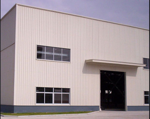 Light Steel Structural Workshop Buildings - Prefabricated with H Beam, C/Z Purlin